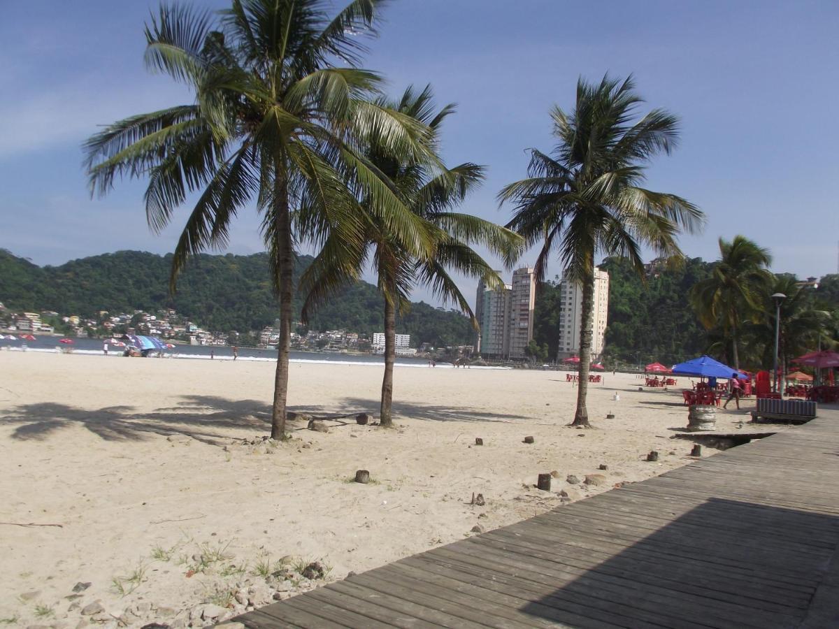 Apartamento Temporada São Vicente Buitenkant foto